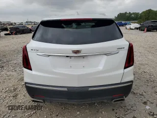 2024 Cadillac XT5 FWD Luxury with VIN 1GYKNAR4XRZ747310, listed as a Copart auction lot 55598585 with 14,371 mi miles and Salvage title. Bid and sale history available at DreamBid. Image 6.