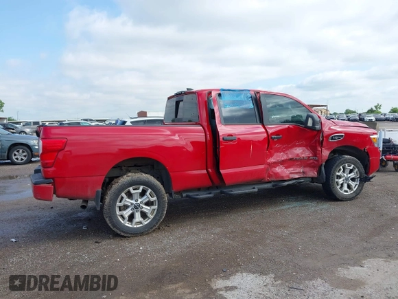 2023 Nissan Titan Pro-4X with VIN 1N6AA1FB9PN104089, listed as a IAAI auction lot 42202488 with 58,151 mi miles and . Bid and sale history available at DreamBid. Image 6.
