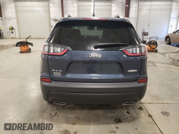 2021 Jeep Cherokee Latitude Lux with VIN 1C4PJMMXXMD109834, listed as a Copart auction lot 50246515 with 32,819 mi miles and Salvage Title. Bid and sale history available at carsss.com. Image 6.