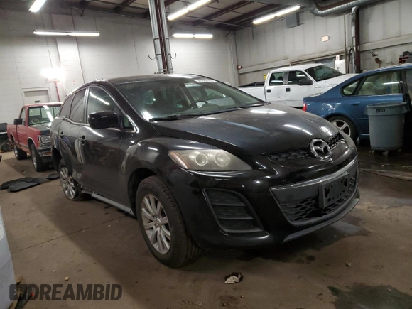 2011 Mazda CX-7 i Sport with VIN JM3ER2BM8B0366483, listed as a Copart auction lot 41580335 with 96,310 mi miles and Salvage Title. Bid and sale history available at carsss.com. Image 4.