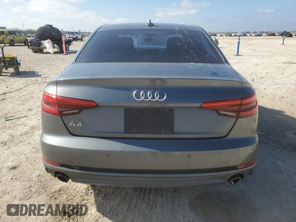 2017 Audi A4 Premium Plus with VIN WAULNAF44HN008578, listed as a Copart auction lot 43667935 with 90,693 mi miles and Salvage Title. Bid and sale history available at carsss.com. Image 6.
