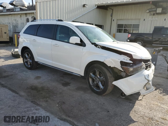 2017 Dodge Journey Crossroad Plus with VIN 3C4PDDGG2HT540784, listed as a Copart auction lot 49338505 with 189,465 mi miles and Salvage title. Bid and sale history available at DreamBid. Image 4.