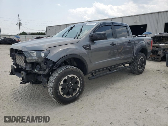 2021 Ford Ranger XL with VIN 1FTER4FH1MLD36020, listed as a Copart auction lot 58893745 with 48,296 mi miles and Salvage title. Bid and sale history available at DreamBid. Image 1.