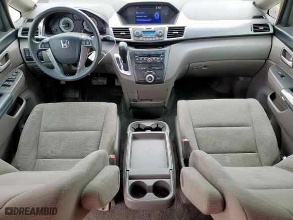2013 Honda Odyssey EX with VIN 5FNRL5H48DB090816, listed as a Copart auction lot 51072425 with 128,158 mi miles and Salvage Title. Bid and sale history available at carsss.com. Image 8.
