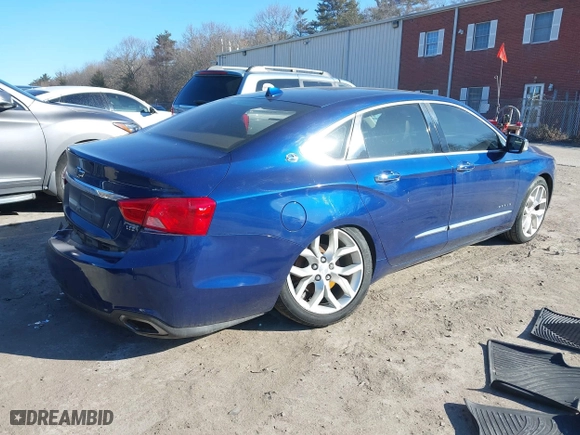 2014 Chevrolet Impala LTZ with VIN 1G1145SL1EU141133, listed as a IAAI auction lot 41698810 with 158,998 mi miles. Bid and sale history available at carsss.com. Image 4.