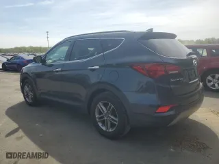 2017 Hyundai Santa Fe Sport 2.4L with VIN 5XYZUDLB4HG418714, listed as a Copart auction lot 54728775 with 124,267 mi miles and Clean Title. Bid and sale history available at carsss.com. Image 2.