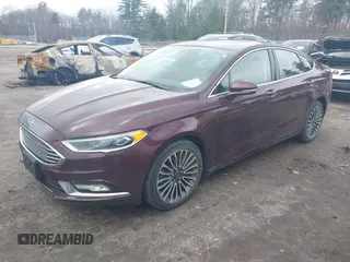 2017 Ford Fusion SE with VIN 3FA6P0HD5HR268475, listed as a IAAI auction lot 41933929 with 27,047 mi miles. Bid and sale history available at carsss.com. Image 2.