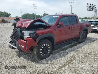 2022 Nissan Frontier SV z VIN 1N6ED1EK1NN601886, wystawiony jako Copart lot #65182295 z przebiegiem 51 879 mil mil oraz Szkoda całkowita • Salvage title. Historia ofert i sprzedaży dostępna na DreamBid. Obrazek 1.