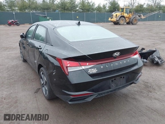 2023 Hyundai Elantra SEL with VIN KMHLS4AGXPU551660, listed as a IAAI auction lot 41174276 with 58,025 mi miles and . Bid and sale history available at DreamBid. Image 3.