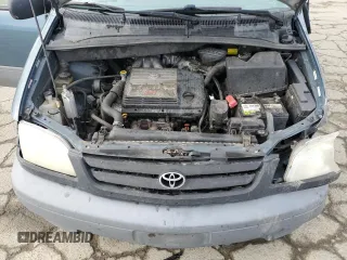 2002 Toyota Sienna CE with VIN 4T3ZF19C22U477486, listed as a Copart auction lot 51169555 with 187,964 mi miles and Salvage Title. Bid and sale history available at carsss.com. Image 12.