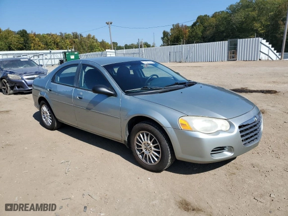 2004 Chrysler Sebring LX with VIN 1C3EL46X04N256533, listed as a Copart auction lot 77325144 with 138,399 mi miles and Salvage Title. Bid and sale history available at carsss.com. Image 4.