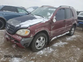 2003 Mercedes-Benz M-Class 3.2L with VIN 4JGAB54E23A392023, listed as a Copart auction lot 44997015 with 139,835 mi miles and Salvage Title. Bid and sale history available at carsss.com. Image 1.