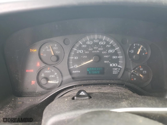 2007 Chevrolet Express Cargo Van with VIN 1GCFG15X671203819, listed as a Copart auction lot 52943015 with 615,620 mi miles and Clean Title. Bid and sale history available at carsss.com. Image 9.