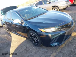 2018 Toyota Camry LE with VIN 4T1B11HK8JU554927, listed as a IAAI auction lot 41628449 with 152,942 mi miles. Bid and sale history available at carsss.com. Image 1.