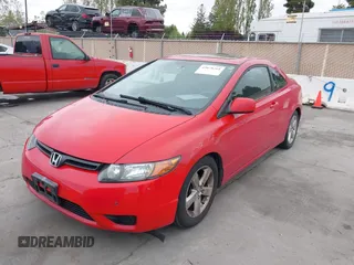 2007 Honda Civic Cpe EX with VIN 2HGFG12897H516122, listed as a IAAI auction lot 42078261 with 169,544 mi miles. Bid and sale history available at carsss.com. Image 6.
