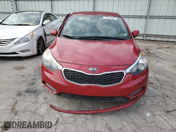 2015 Kia Forte LX with VIN KNAFX4A62F5382010, listed as a Copart auction lot 77977064 with 146,713 mi miles and Salvage Title. Bid and sale history available at carsss.com. Image 5.