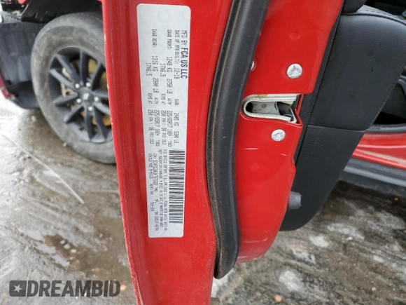 2019 Dodge Journey SE with VIN 3C4PDCBB1KT872339, listed as a Copart auction lot 61421265 with 77,157 mi miles and Salvage title. Bid and sale history available at DreamBid. Image 13.