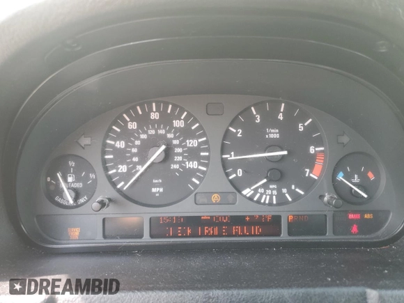 2002 BMW X5 3.0i with VIN 5UXFA53572LP51267, listed as a Copart auction lot 48763795 with 154,199 mi miles and Non Repairable. Bid and sale history available at carsss.com. Image 9.