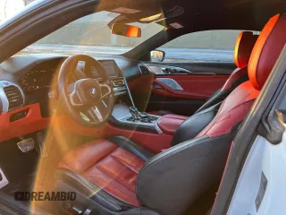 2019 BMW 8 Series M850i xDrive with VIN WBABC4C59KBU95625, listed as a Copart auction lot 43650255 with 64,452 mi miles and Clean Title. Bid and sale history available at DreamBid. Image 7.