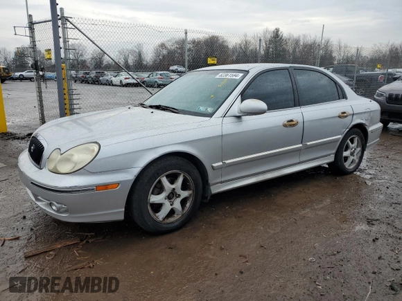 2005 Hyundai Sonata GLS with VIN KMHWF35H45A165863, listed as a Copart auction lot 82361594 with 75,162 mi miles and Salvage Title. Bid and sale history available at carsss.com. Image 1.
