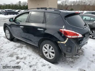 2012 Nissan Murano LE with VIN JN8AZ1MWXCW202607, listed as a Copart auction lot 43558685 with 143,880 mi miles and Salvage Title. Bid and sale history available at carsss.com. Image 2.