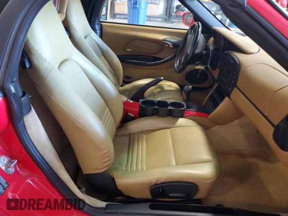 2000 Porsche Boxster with VIN WP0CA2983YU628198, listed as a Copart auction lot 64008695 with 162,417 mi miles and Clean title. Bid and sale history available at DreamBid. Image 10.