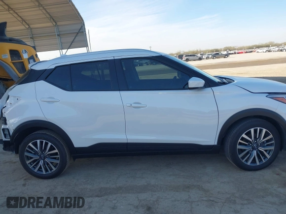 2024 Nissan Kicks SV with VIN 3N1CP5CV5RL567806, listed as a IAAI auction lot 41407515 with 1,602 mi miles and . Bid and sale history available at carsss.com. Image 14.