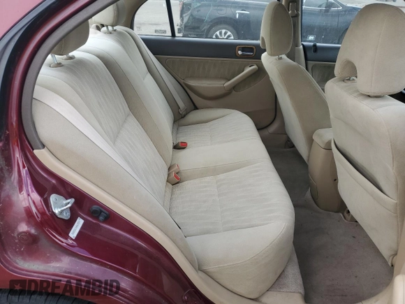 2004 Honda Civic EX with VIN 2HGES26724H639371, listed as a Copart auction lot 54617245 with 88,745 mi miles and Clean Title. Bid and sale history available at DreamBid. Image 10.
