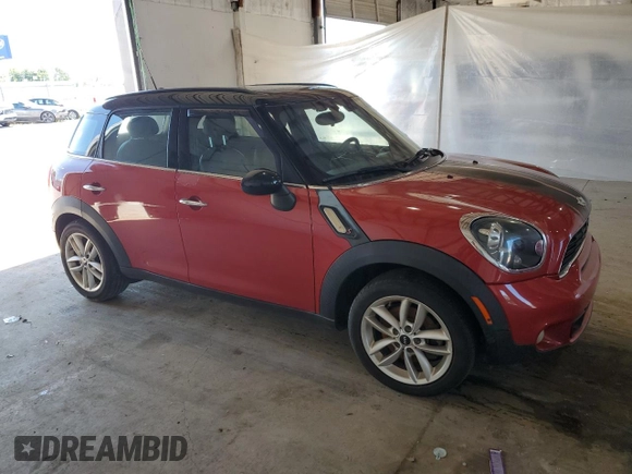 2014 MINI Countryman S with VIN WMWZC3C54EWP27179, listed as a Copart auction lot 62887415 with Not provided miles and Clean title. Bid and sale history available at DreamBid. Image 4.