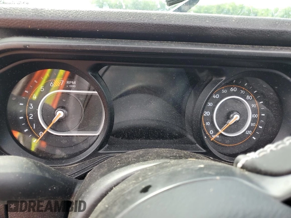 2025 Jeep Wrangler Sport S with VIN 1C4PJXDN1SW508861, listed as a Copart auction lot 55403205 with Not provided miles and Salvage title. Bid and sale history available at DreamBid. Image 9.