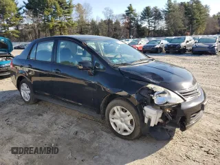 2010 Nissan Versa S with VIN 3N1BC1APXAL389593, listed as a Copart auction lot 52140555 with 110,438 mi miles and Non Repairable. Bid and sale history available at DreamBid. Image 4.