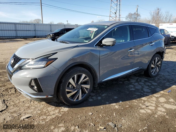 2023 Nissan Murano SL with VIN 5N1AZ2CS6PC134308, listed as a Copart auction lot 42915025 with 23,972 mi miles and Non Repairable. Bid and sale history available at carsss.com. Image 1.