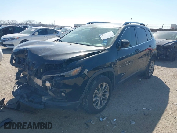 2019 Jeep Cherokee Latitude Plus with VIN 1C4PJLLB4KD312411, listed as a IAAI auction lot 41677041 with 82,802 mi miles and . Bid and sale history available at DreamBid. Image 17.