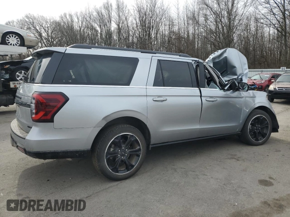 2024 Ford Expedition Max Limited with VIN 1FMJK2A85REA42478, listed as a Copart auction lot 45839125 with Not provided miles and Salvage title. Bid and sale history available at DreamBid. Image 3.