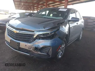 2023 Chevrolet Equinox LT with VIN 3GNAXTEG9PL155397, listed as a IAAI auction lot 42086119 with 27,048 mi miles and . Bid and sale history available at DreamBid. Image 17.
