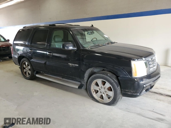 2006 Cadillac Escalade z VIN 1GYEK63N56R139033, wystawiony jako Copart lot #59661465 z przebiegiem Nie podano mil oraz Czysty tytuł • Clean title. Historia ofert i sprzedaży dostępna na DreamBid. Obrazek 4.
