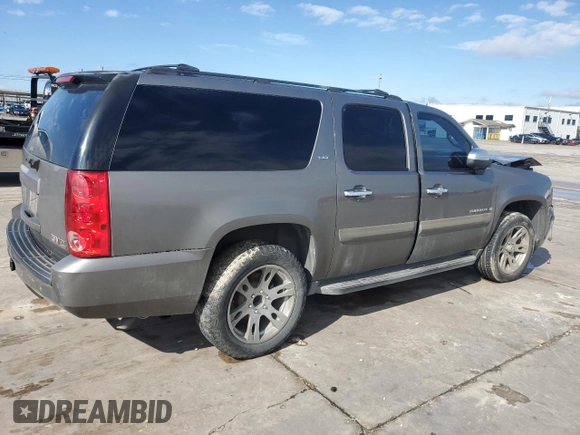 2007 GMC Yukon XL SLT with VIN 1GKFC16047J260991, listed as a Copart auction lot 43289595 with 201,627 mi miles and Salvage Title. Bid and sale history available at carsss.com. Image 3.