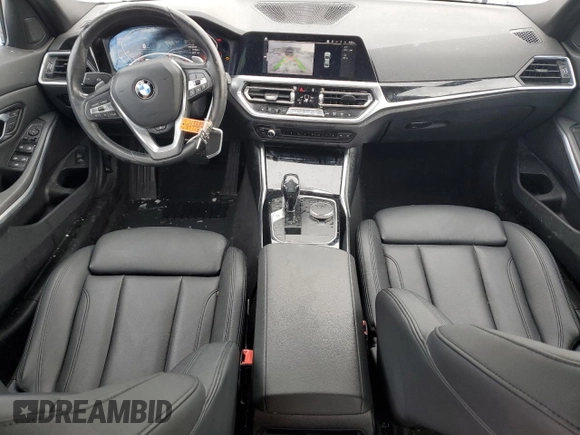2019 BMW 3 Series 330i xDrive with VIN WBA5R7C55KAJ78959, listed as a Copart auction lot 45850725 with 74,085 mi miles and Salvage Title. Bid and sale history available at carsss.com. Image 8.