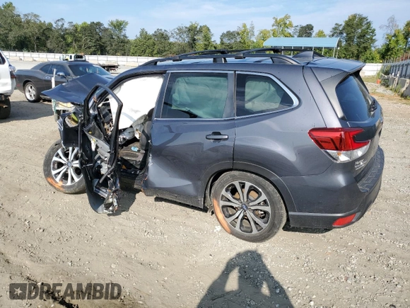 2021 Subaru Forester Limited with VIN JF2SKAUC0MH492101, listed as a Copart auction lot 68653554 with 0 mi miles and Salvage Title. Bid and sale history available at carsss.com. Image 2.