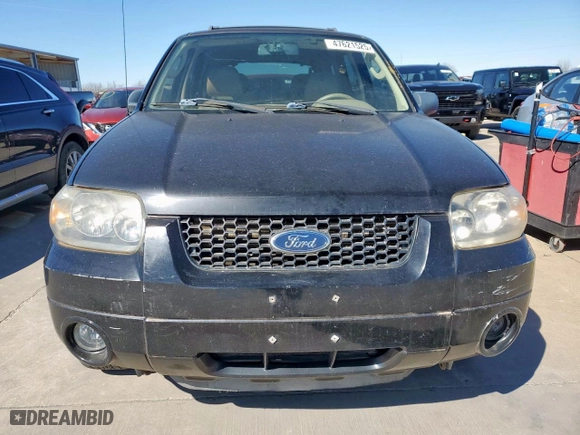 2006 Ford Escape Limited with VIN 1FMYU94186KB50610, listed as a Copart auction lot 47621525 with 173,660 mi miles and Clean Title. Bid and sale history available at carsss.com. Image 5.