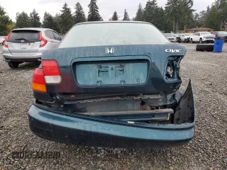 1998 Honda Civic EX with VIN JHMEJ8645WS002768, listed as a Copart auction lot 50906035 with 175,220 mi miles and Salvage Title. Bid and sale history available at carsss.com. Image 6.