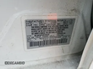 2017 Nissan Sentra S с VIN 3N1AB7AP2HY204435, выставлен на аукционе Copart как лот 58133485 с пробегом 116 635 миль миль и Списание • Salvage title. История ставок и продаж доступна на DreamBid. Изображение 12.