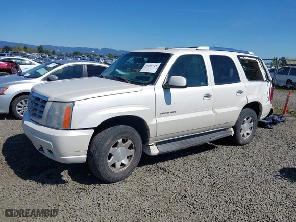 2002 Cadillac Escalade with VIN 1GYEK63NX2R156520, listed as a IAAI auction lot 39195747 with 217,772 mi miles. Bid and sale history available at carsss.com. Image 17.
