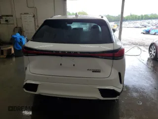2023 Lexus RX 500h F Sport Performance with VIN 2T2BCMEA2PC004863, listed as a Copart auction lot 54155885 with 40,922 mi miles and Salvage title. Bid and sale history available at DreamBid. Image 6.
