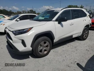 2024 Toyota RAV4 Hybrid LE with VIN 4T3LWRFV1RU123933, listed as a Copart auction lot 58817515 with 35,172 mi miles and Salvage title. Bid and sale history available at DreamBid. Image 1.