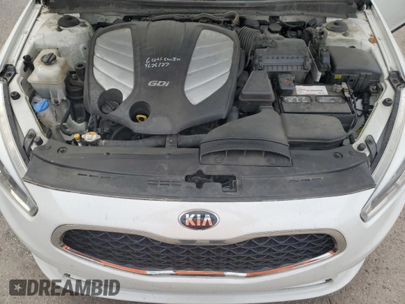 2016 Kia Cadenza Premium with VIN KNALN4D7XG5199162, listed as a Copart auction lot 71220124 with 115,678 mi miles and Salvage Title. Bid and sale history available at carsss.com. Image 11.