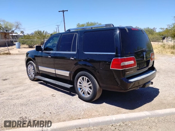 2009 Lincoln Navigator with VIN 5LMFU28589EJ01841, listed as a Copart auction lot 54576035 with 237,687 mi miles and Clean title. Bid and sale history available at DreamBid. Image 3.