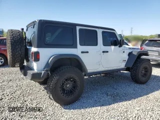 2022 Jeep Wrangler Unlimited Rubicon z VIN 1C4HJXFN2NW212592, wystawiony jako Copart lot #53071895 z przebiegiem 49 986 mil mil oraz Szkoda całkowita • Salvage title. Historia ofert i sprzedaży dostępna na DreamBid. Obrazek 3.