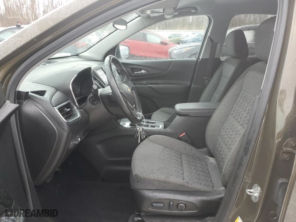 2023 Chevrolet Equinox LT with VIN 3GNAXUEG7PL174973, listed as a Copart auction lot 42707245 with 26,606 mi miles and Non Repairable. Bid and sale history available at carsss.com. Image 7.