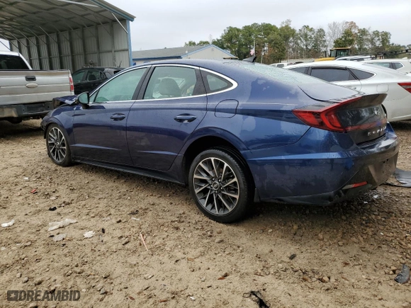 2022 Hyundai Sonata Limited with VIN 5NPEH4J23NH137952, listed as a Copart auction lot 85369364 with 25,510 mi miles and Non Repairable. Bid and sale history available at carsss.com. Image 2.
